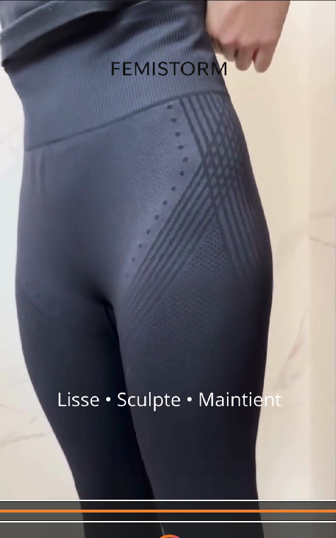 Legging FEMISTORM™ – Élimine la Cellulite par la Compression 3D Active